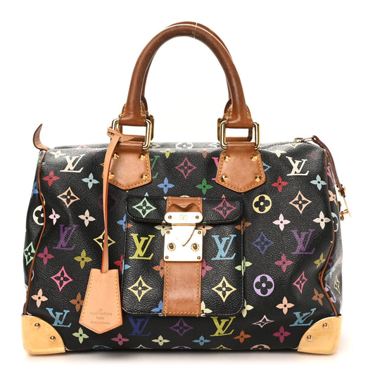 Monogram Multicolor Speedy 30 Black
