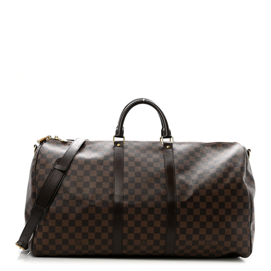 Damier Ebene Keepall Bandouliere 55