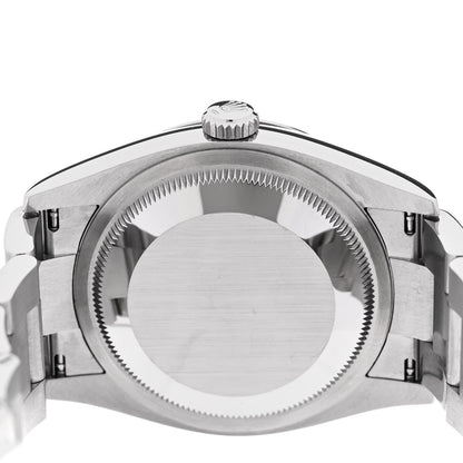 Stainless Steel 18K White Gold 36mm Oyster Perpetual Datejust Watch Mint Green 126234