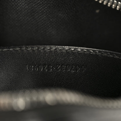 Calfskin Matelasse Monochrome Small GG Marmont Chain Shoulder Bag Black