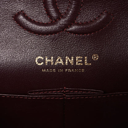 Lambskin Quilted Small Double Flap Black