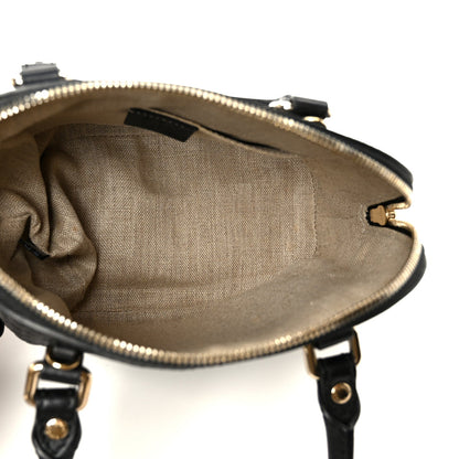 Microguccissima Mini Dome Bag Black