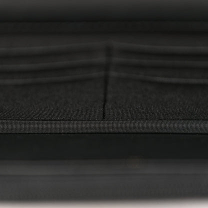 Lambskin Quilted Boy Wallet On Chain WOC Black