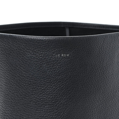 Grained Calfskin Medium N/S Park Tote Black