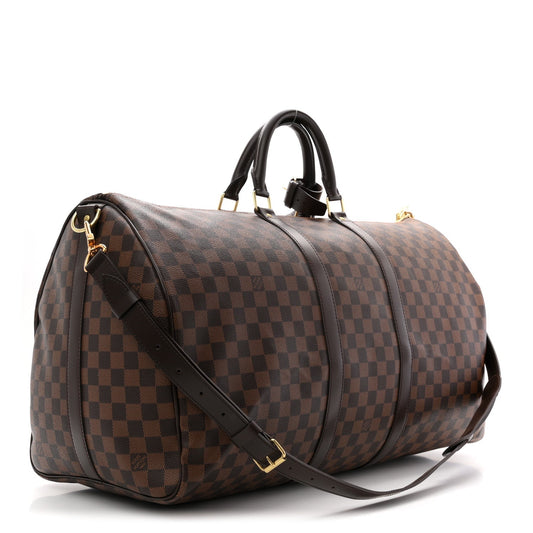 Damier Ebene Keepall Bandouliere 55
