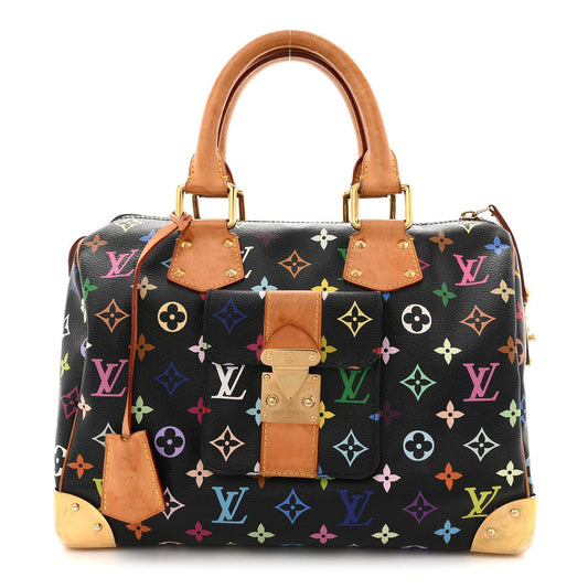 Monogram Multicolor Speedy 30 Black
