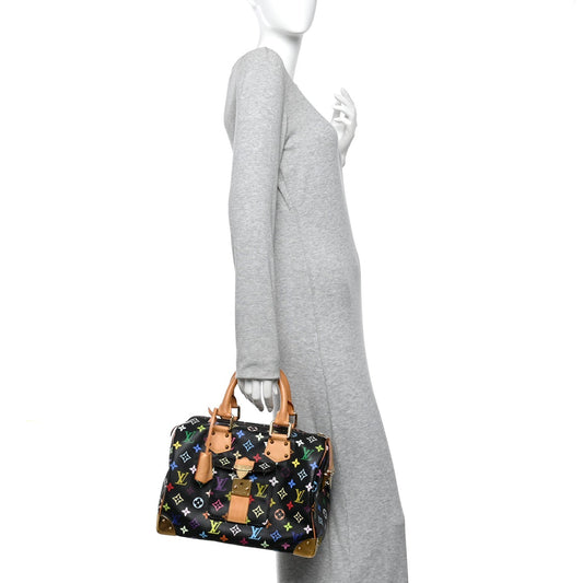 Monogram Multicolor Speedy 30 Black