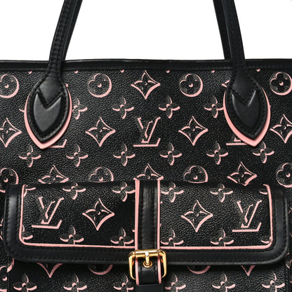 Monogram Fall For You Neverfull MM Black