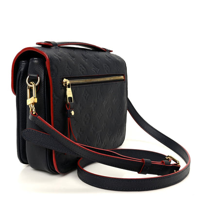Empreinte Pochette Metis Marine Rouge