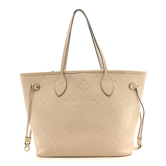 Empreinte Monogram Giant Neverfull MM Cream
