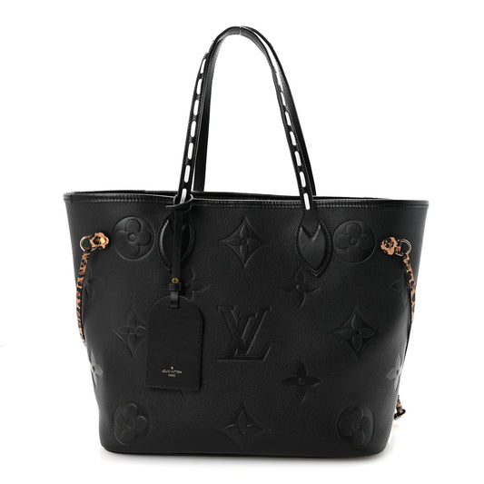 Empreinte Monogram Giant Wild at Heart Neverfull MM Black