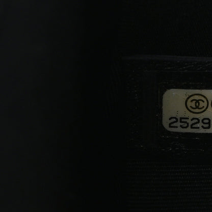 Calfskin Quilted Medium Boy Flap Black