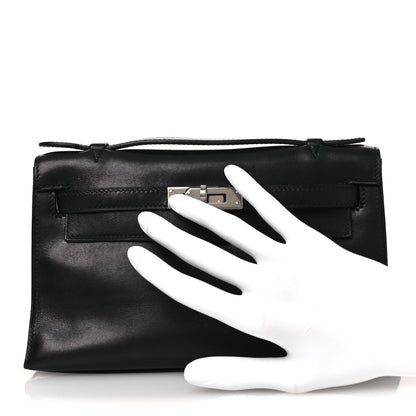 Swift Kelly Pochette Clutch Black