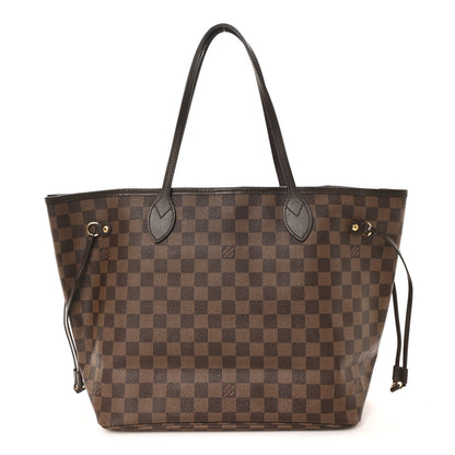 Damier Ebene Neo Neverfull MM Rose Ballerine