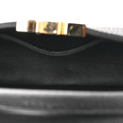 Taurillon Mini Capucines Black
