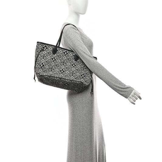 Jacquard Since 1854 Neverfull MM Grey