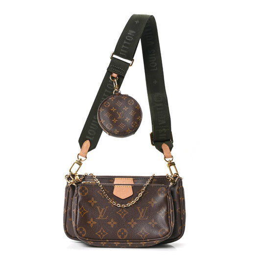 Monogram Multi Pochette Accessories Kaki