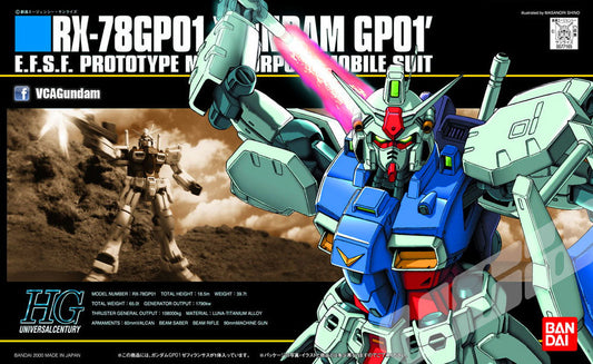 【🔵𝐁𝐀𝐂𝐊𝐎𝐑𝐃𝐄𝐑 SEP-2026】 HG-UC GUNDAM GP01