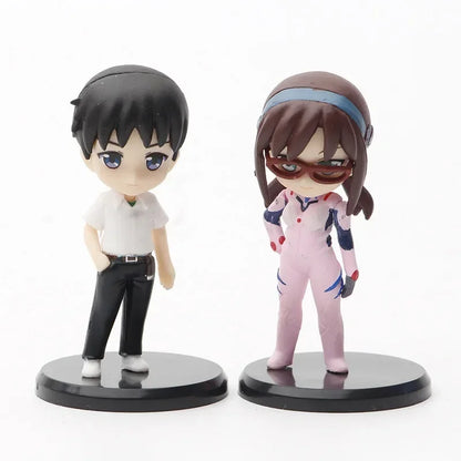 5pcs EVA Ayanami Rei Action Figure