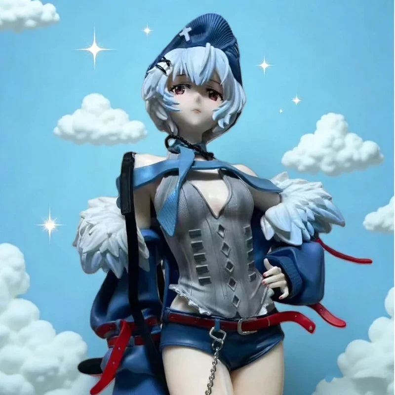 33cm EVA Asuka Rei Ayanami Rock Band Action Figures