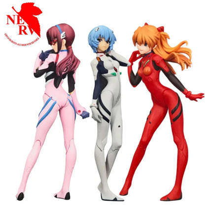 NEON GENESIS EVANGELION 13cm Ayanami Rei Asuka Langley Makinami Figure PVC