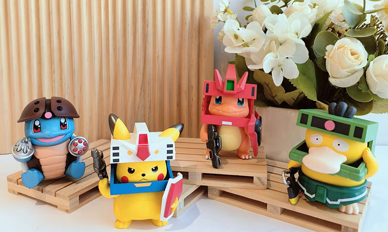 POKEMON GUNDAM COSPLAY SERIES MECHA ELEMENT FUSION DESIGN